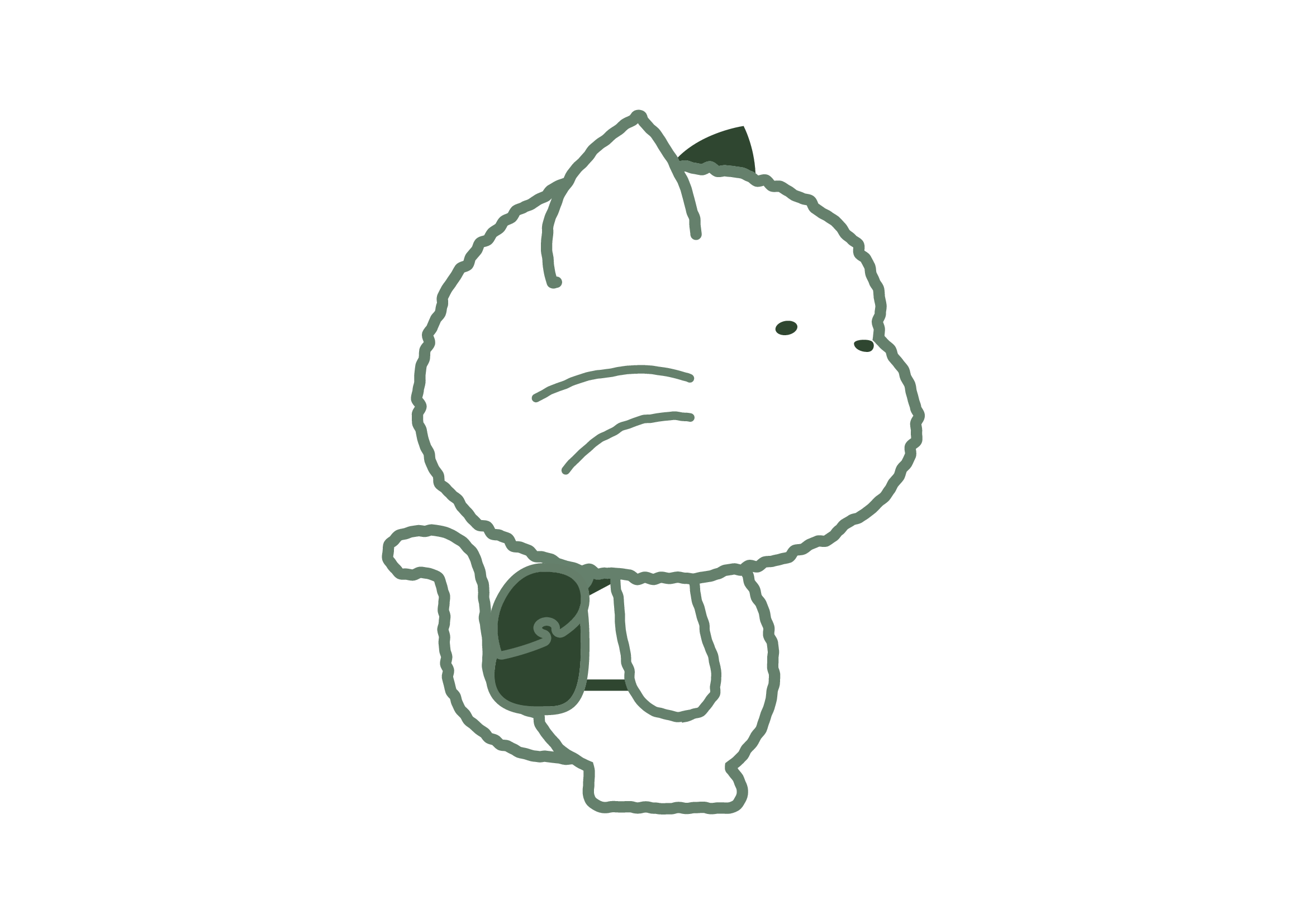 그냥이 우측면